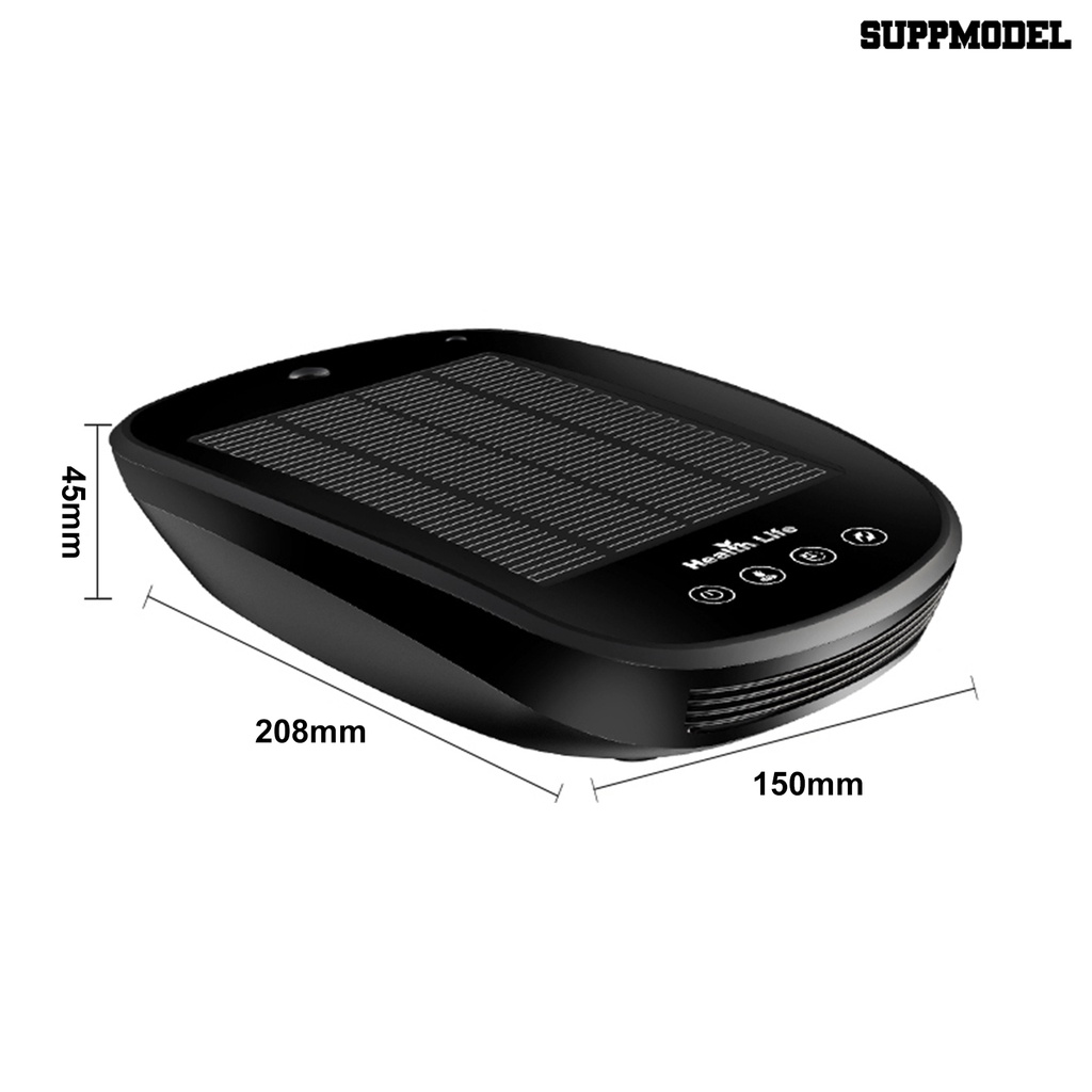 Pembersih Udara Elektrik Portable Multifungsi Bahan ABS Tenaga Surya Untuk Mobil