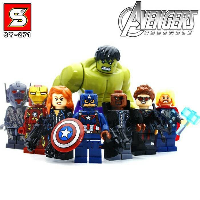 lego kw super hero sy 271 avengers Murah