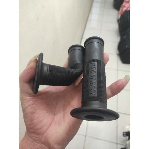 Jual Handgrip Grip Hitam Polos Model Kitaco Prostreet Shopee Indonesia