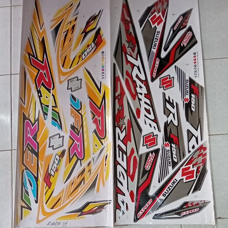 striping list satria fu injeksi motif raider 150