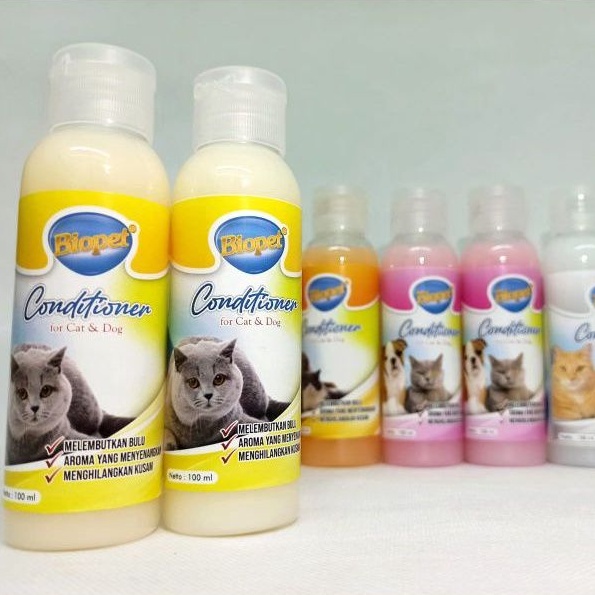 CONDITIONER 100ML Biopet | Conditioner Pelembut Bulu Biopet