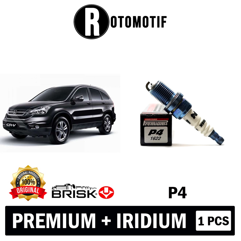 Busi Mobil Honda CRV Brisk Premium Plus Iridium P4