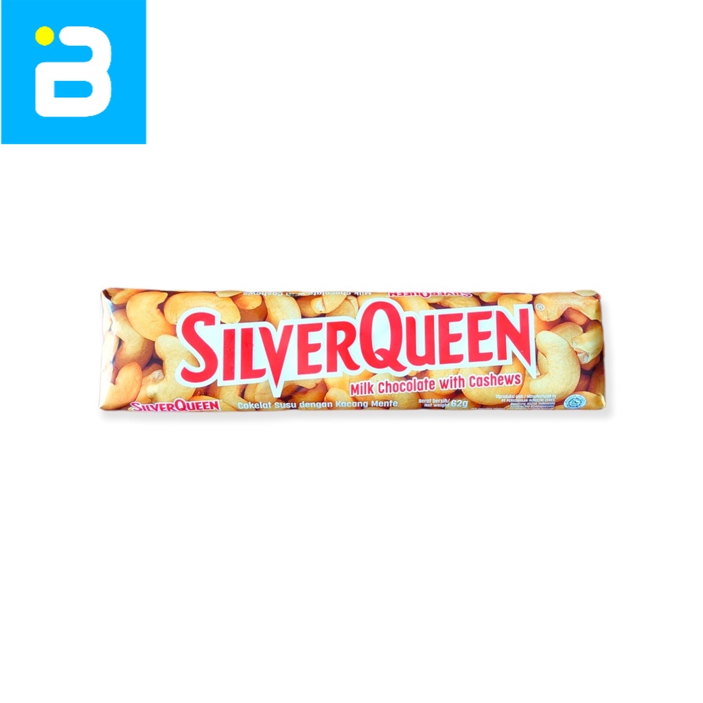 

Silverqueen Cashews 62 G