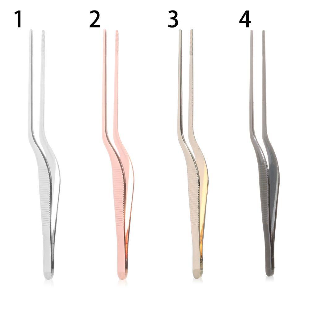 R-FLOWER Food Tweezer Plating Alat Dapur Chef BBQ Clip