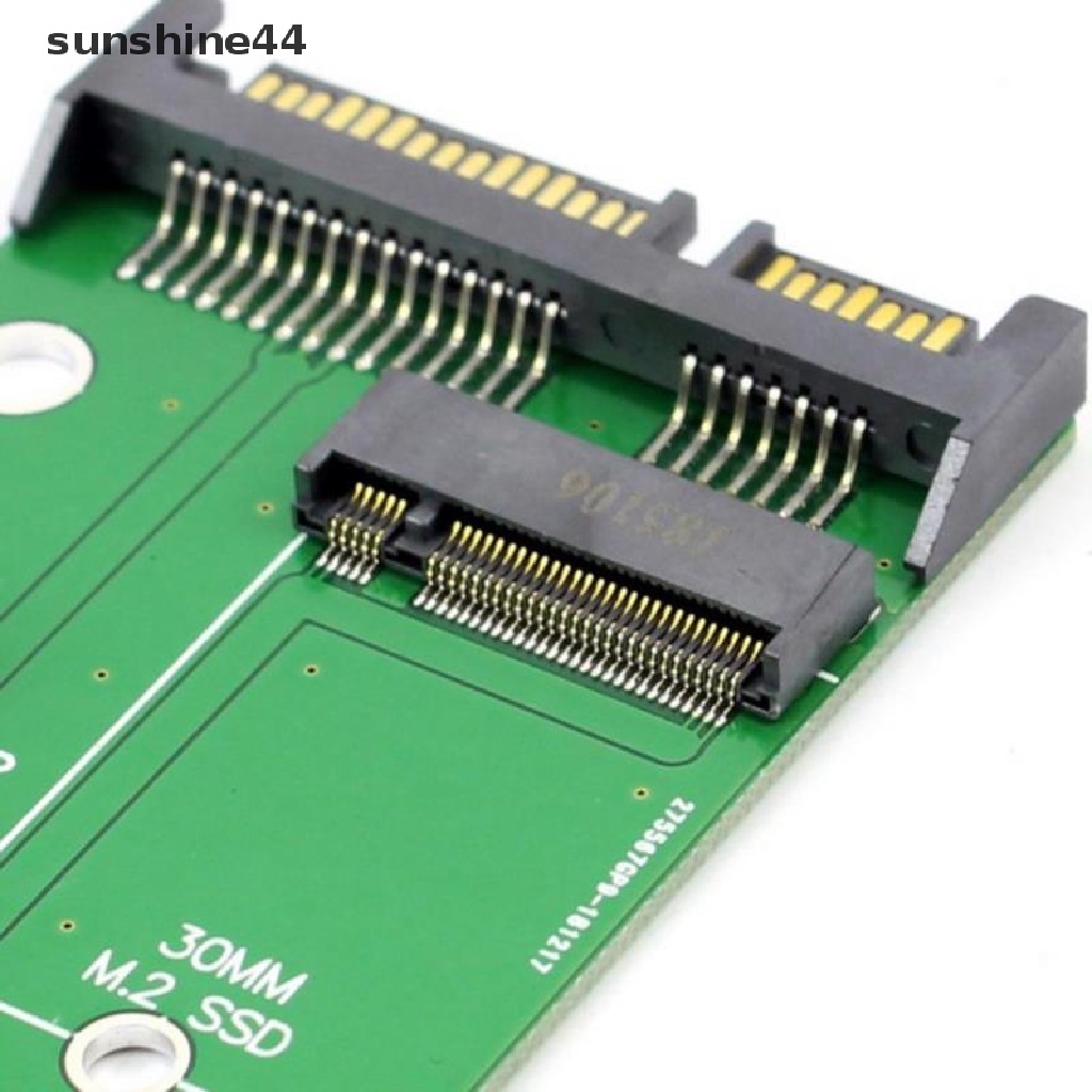 Sunshine Kartu Adapter Converter SATA Ke M2 NGFF SSD M.2 Ke SATA 3 III