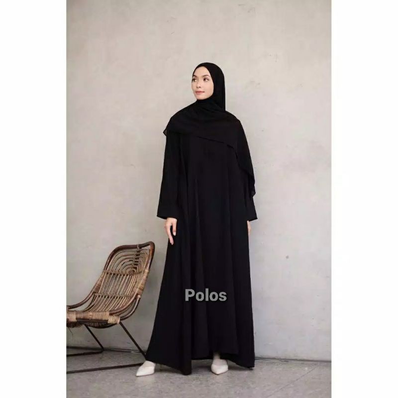 GALLERY EXCLUSIVE ( COD ) ABAYA HITAM GAMIS DUBAI ( GESER KANAN UNTUK LIAT MOTIF MOTIF NYA )