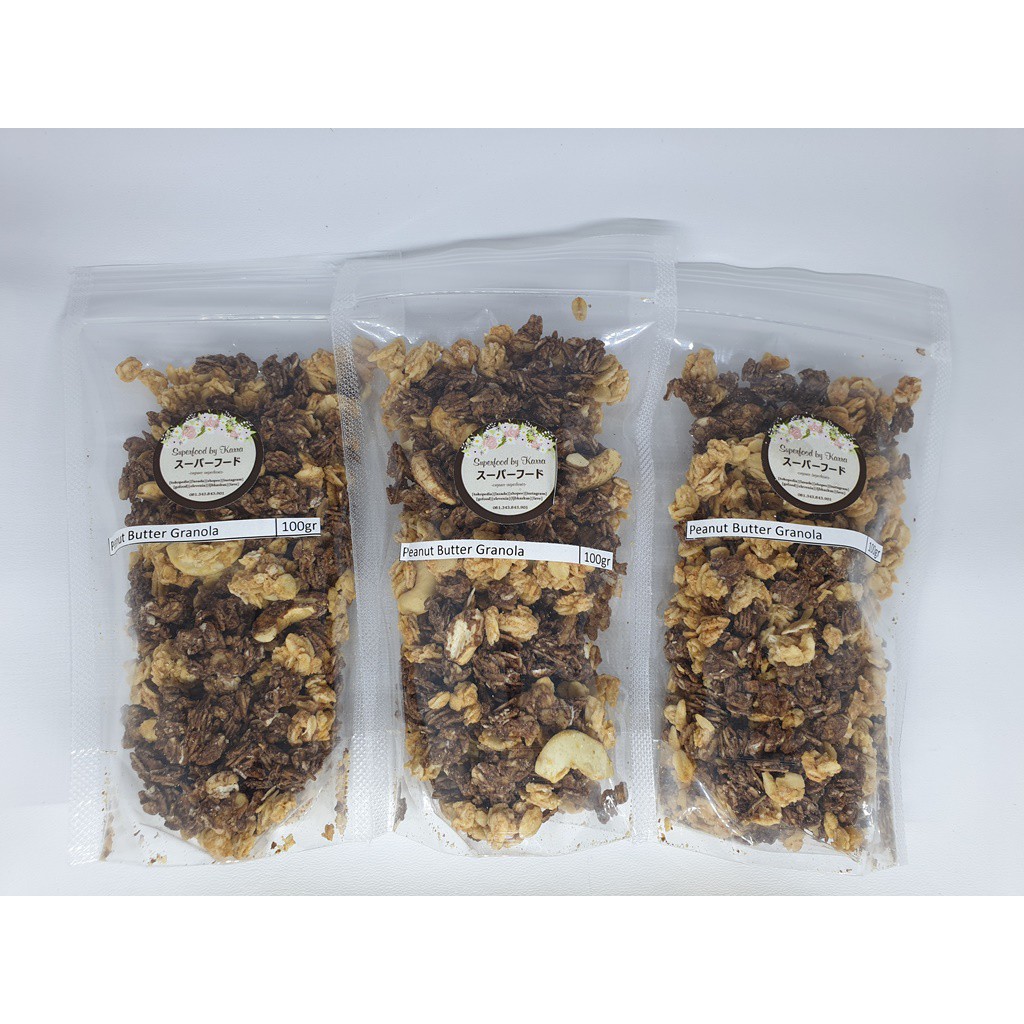 

Granola Peanut Butter Choco 100 gram