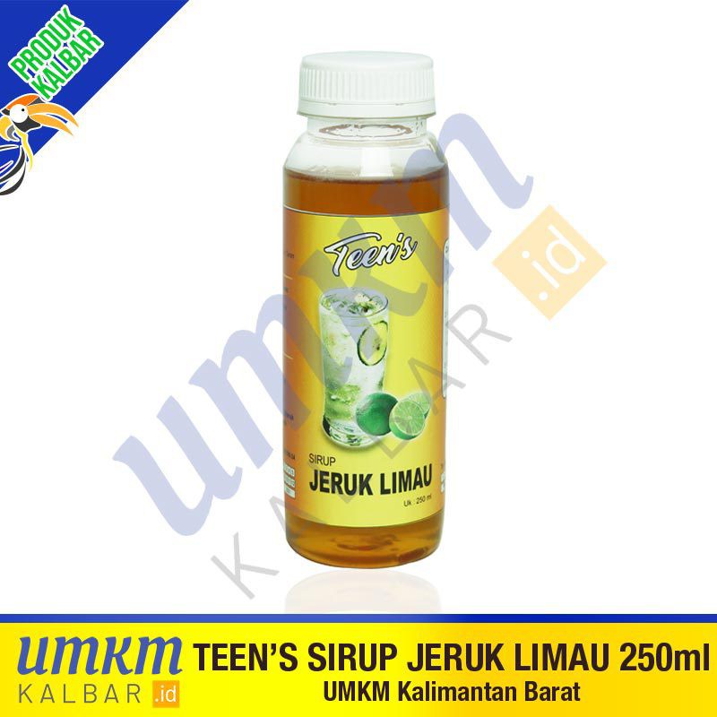 

Teen's Sirup Jeruk Limau 250ml Khas Kalimantan Barat