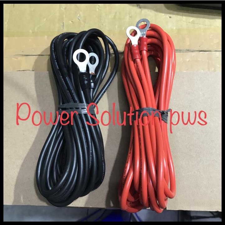 Jumper Kabel Aki 5 Meter 6Mm Ring O