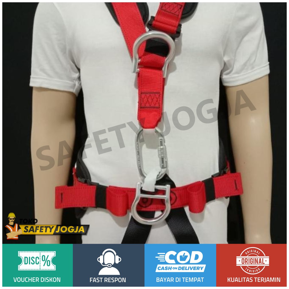 Sabuk Panjat Tebing Tower / FULL BODY HARNESS ASTABIL 70502 / ALAT KESELAMATAN / SAFETY BELT