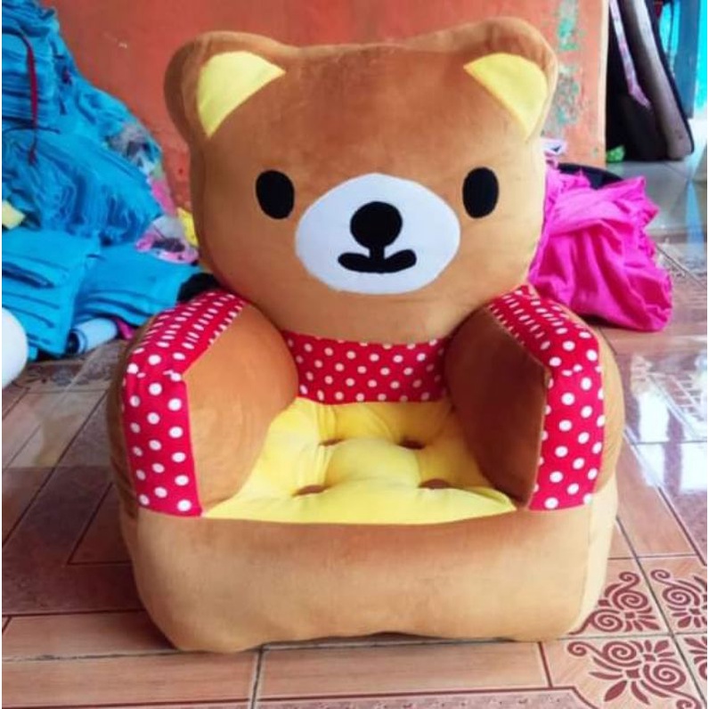 [PROMO] Sofa Anak Motif Karakter / Sofa Lucu Murah Usia 1-7 tahun (Free Request Nama)