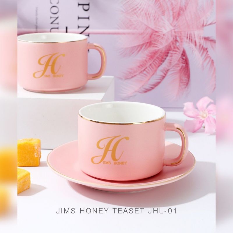 BACA DESKRIPSI YA JIMS HONEY JH Tea Set JHL-01 Jimshoney Set Cangkir TeaSet Hampers Gelas