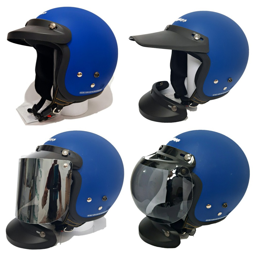 Helm Cargloss Biru Dof