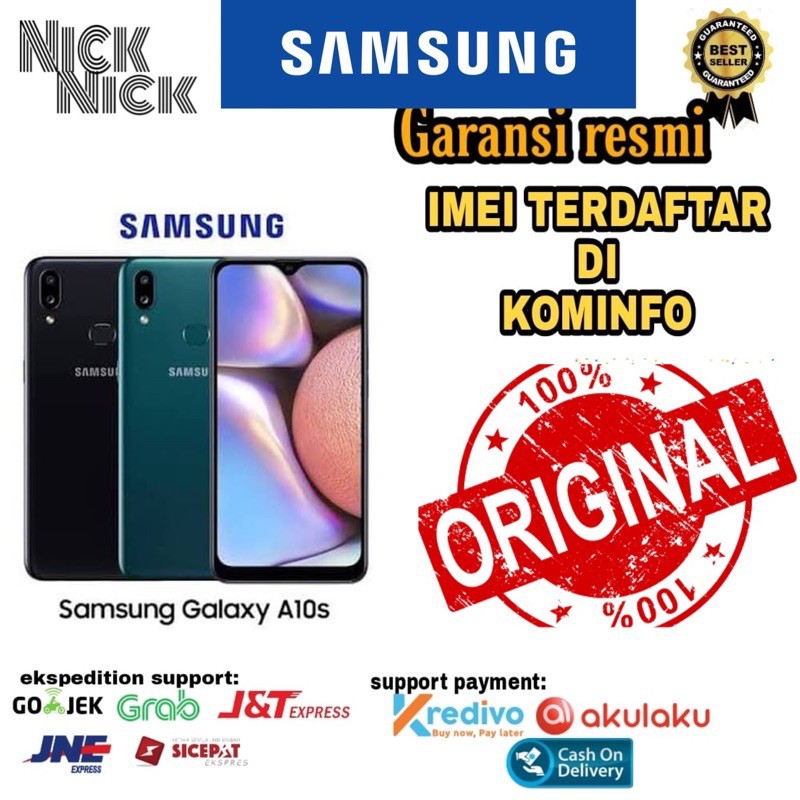 PROMO Cuci Gudang HP Samsung A10S 2/32 Garansi Resmi