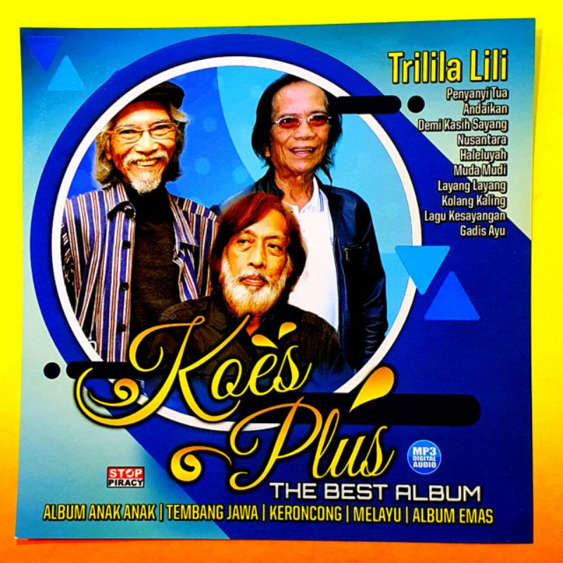 KASET MP3 KOLEKSI 150L LAGU KOES PLUS LENGKAP FULL ALBUM