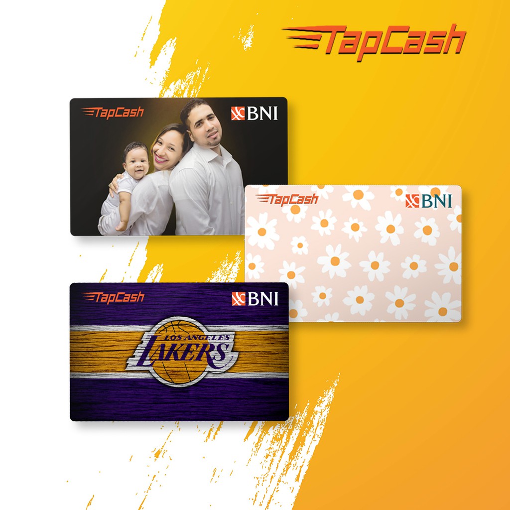 Custom BNI TAPCASH 1 Sisi Gambar Bebas Kualitas Terbaik