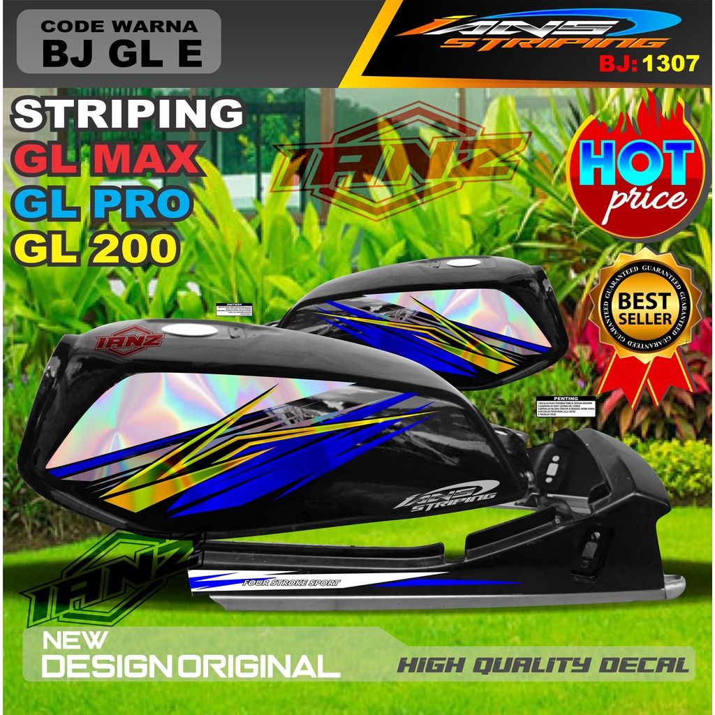 STIKER STRIPING GL 2000 HOLOGRAM / STRIPING GL PRO MAX VARIASI HOLOGRAM / STRIPING GL HOLOGRAM