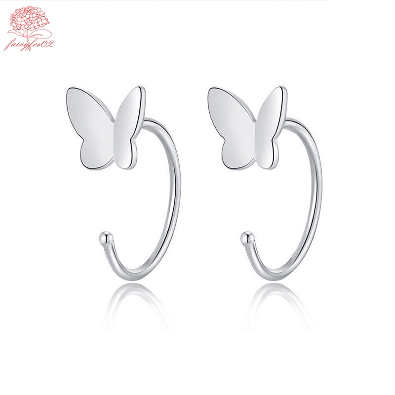 Anting Tusuk Sterling Silver 925 Gaya Korea Untuk Wanita