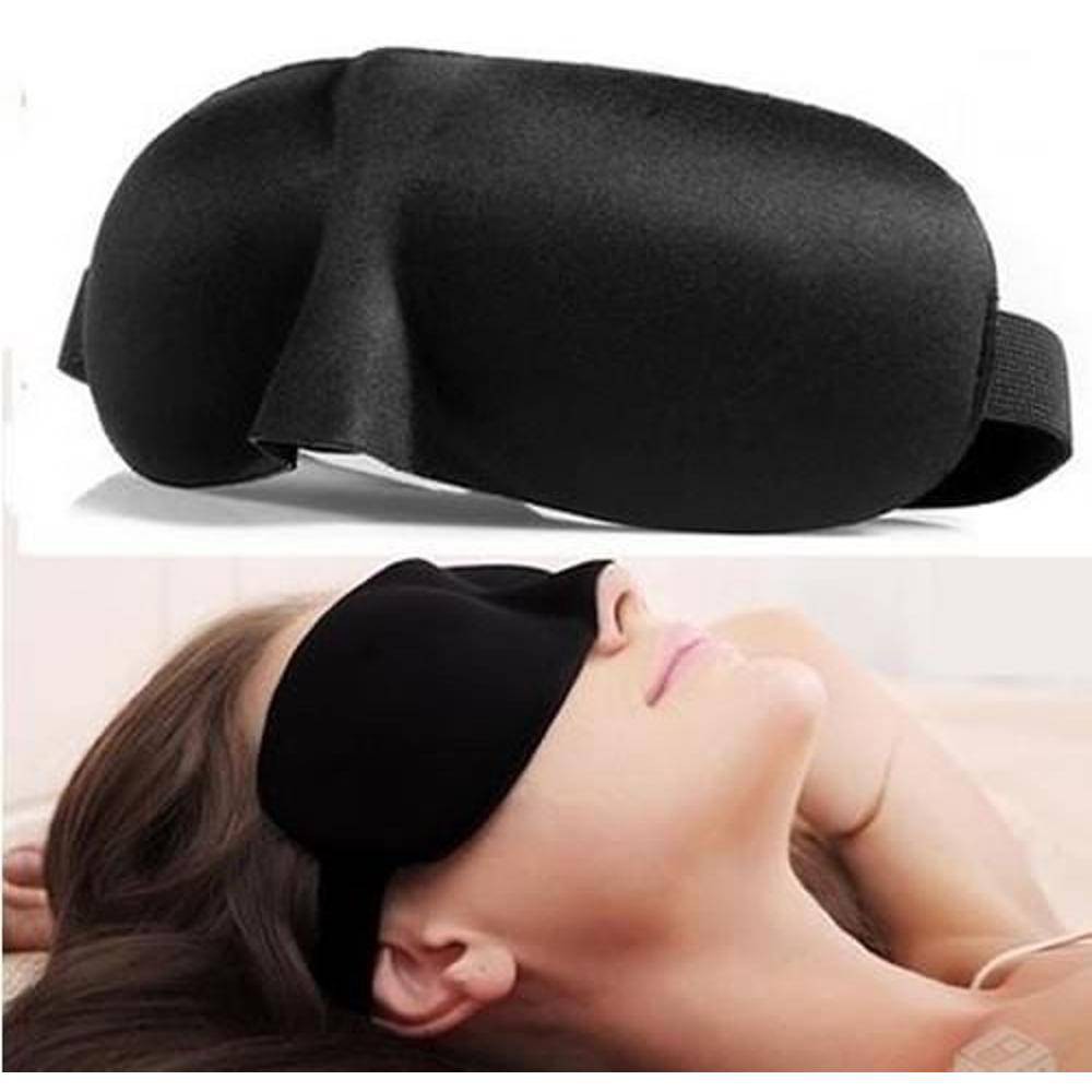 PENUTUP MATA UNTUK TIDUR Penutup Mata 3D Tidur Sleep Eye Mask Travel Masker Pelelap Kacamata Tidur