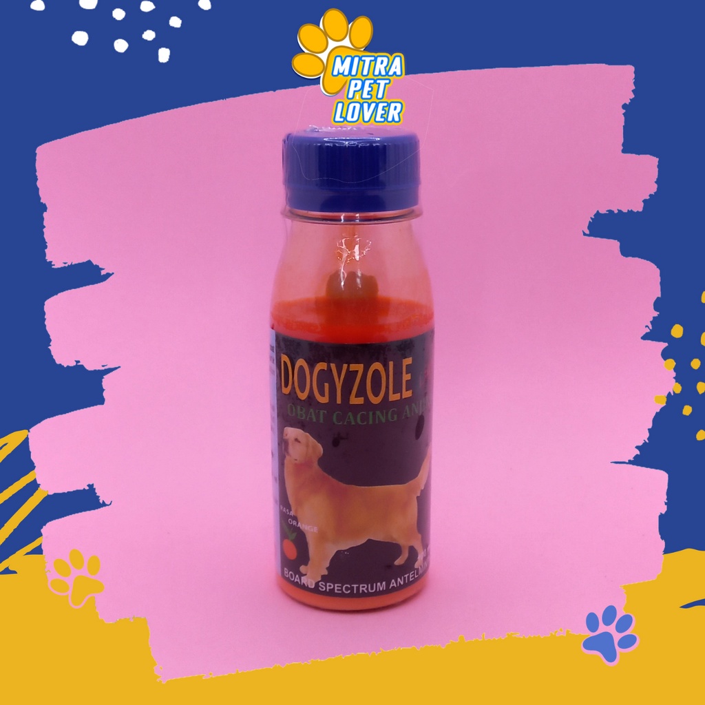 OBAT CACING ANJING - DOGYZOLE LIQUID 100 ML ORIGINAL - OBAT CACING SIRUP AMAN UNTUK ANJING DOG PUPPIES - EFEKTIV - AMPUH - PET ANIMAL HEALTHCARE AND VETERINARY TAMASINDO OBAT KESEHATAN DAN VITAMIN TERNAK HEWAN BINATANG PELIHARAAN MITRAPETLOVER