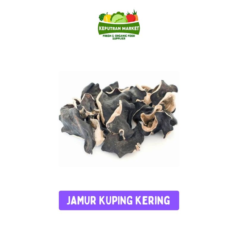 

Jamur Kuping Kering 50gr / Jamur