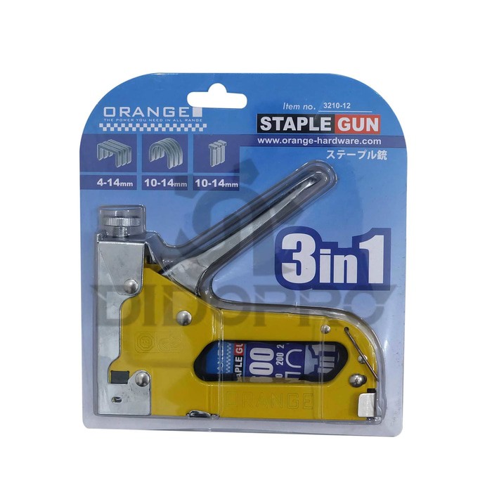 Tembakan Stapler staples adjustable 3 in 1 4 - 14 mm Plus Isi 3 macam jok motor Kayu sofa