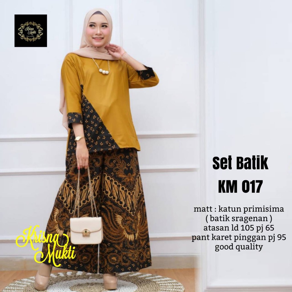 Set batik  sragenan