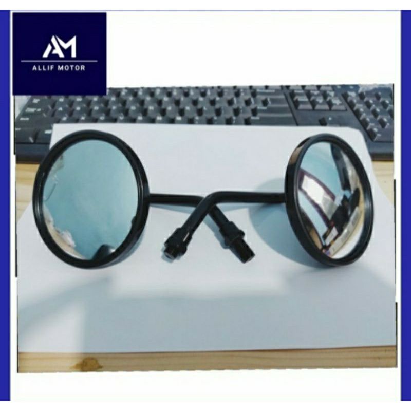 Spion FAZZIO spion retro FAZZIO 125 cnc tangkai pendek