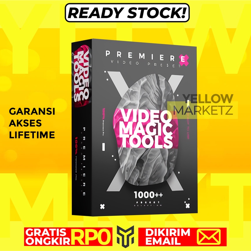 VIDEO MAGIC TOOLS - Kerja Editing Video Lebih CEPAT dan Lebih BAGUS