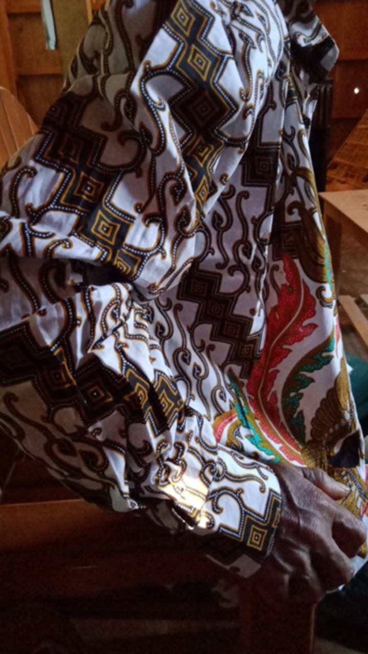 Size M L Xl Xxl Xxxl Bswart Batik Hrb026 Kenongo Hem Pendek Padi Pekalongan M L Xl Batik