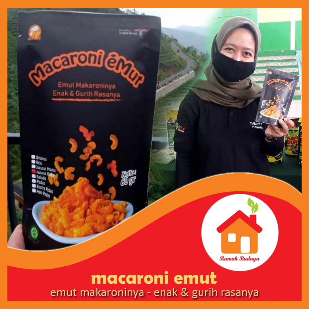 Jual Promo Jajanan Kekinian Snack Makaroni Kriuk Makaroni Emut