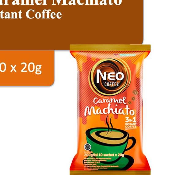 

(HARGA TERBARU) <<!!>> 253STA Neo Coffee Caramel Machiato 200 gr