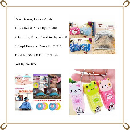 

GTS Paket Ulang Tahun Anak Isi 3 Produk Unik Dan Menarik / Souvenir Ulang Tahun