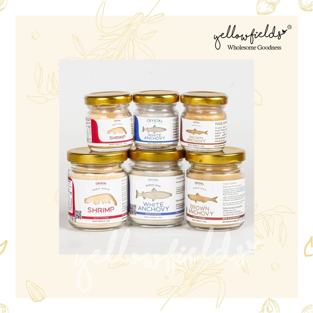 

Anchovy Shrimp Seaweed Food Powder Crystal of the Sea | MPASI bubuk teri udang alami tanpa pengawet