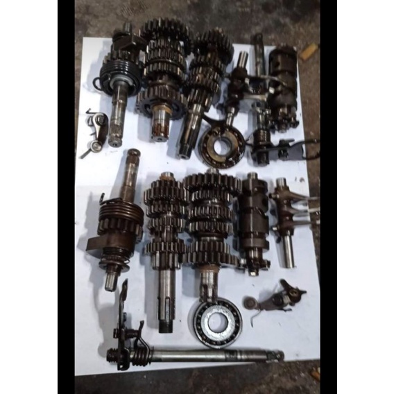 TRANMISI SET TIGER ORIGINAL COPOTAN RESO Rasio TIREV TILAM TILAS ORI LAMA LAWAS PNP CB GL MEGAPRO