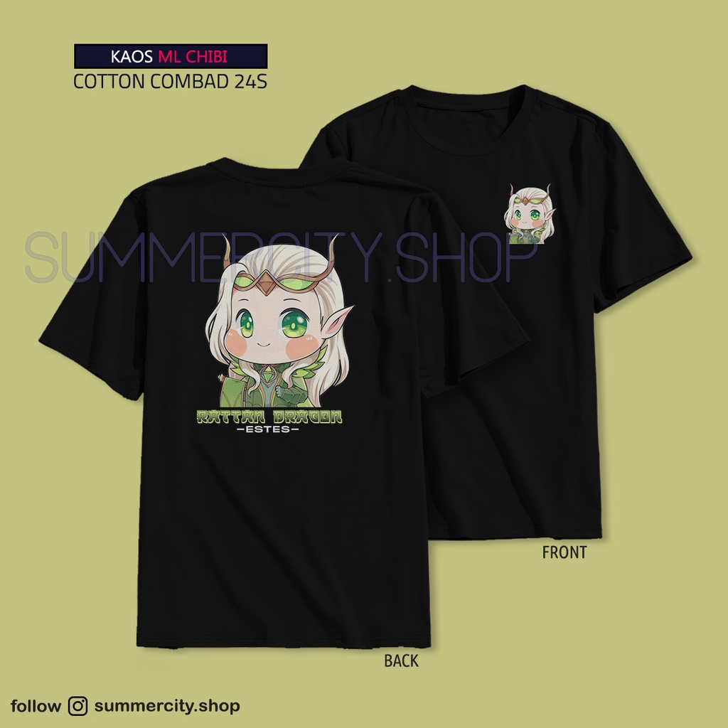 Kaos Mobile Legend / Kaos Mobile Legend Chibi Gratis Ongkir