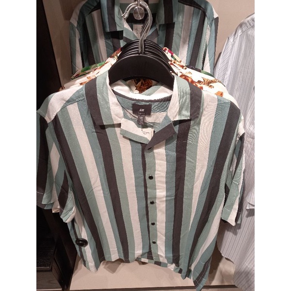 H&M kemeja stripe