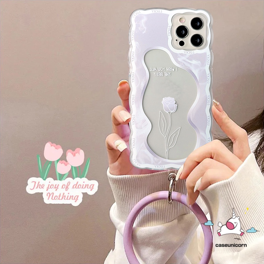 Tali Lanyard Gantungan Kunci Anti Hilang Bahan Silikon Warna Macaron Untuk Case Handphone Universal