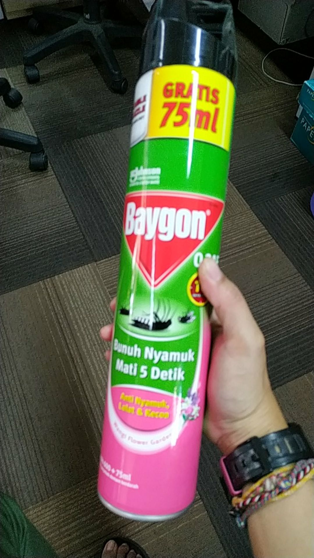 Baygon Aerosol Flower Garden 600+75ml