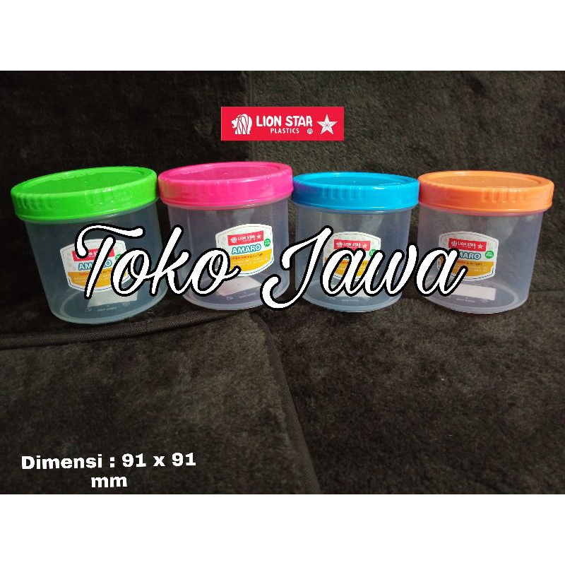 Toples Plastik Lion Star Amaro Unbreakable & Air Tight 400 ml