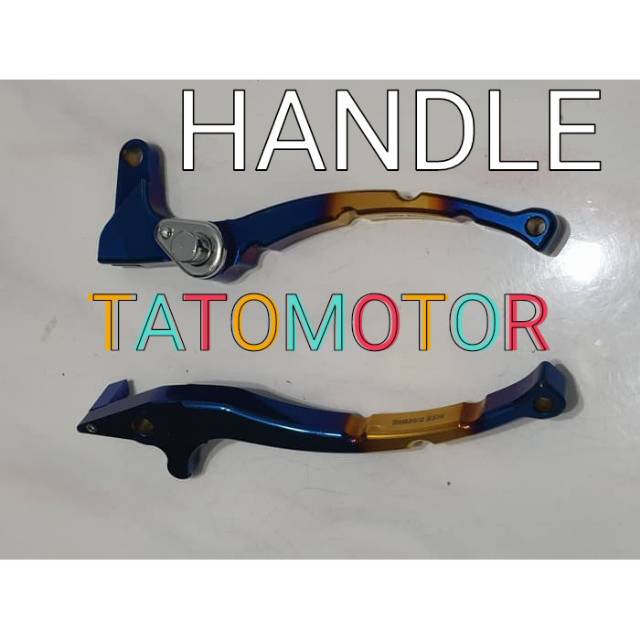 HANDLE REM TWOTONE, YAMAHA AEROX155, HANDLE KIRI DAN KANAN