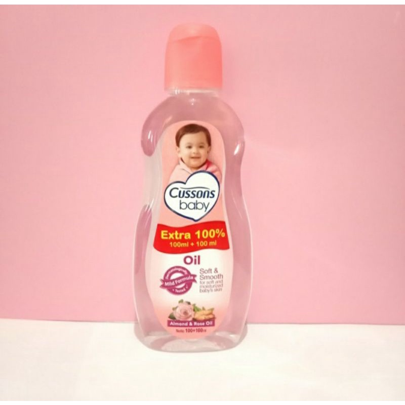 Cussons Baby Oil Extra 100ml+100ml