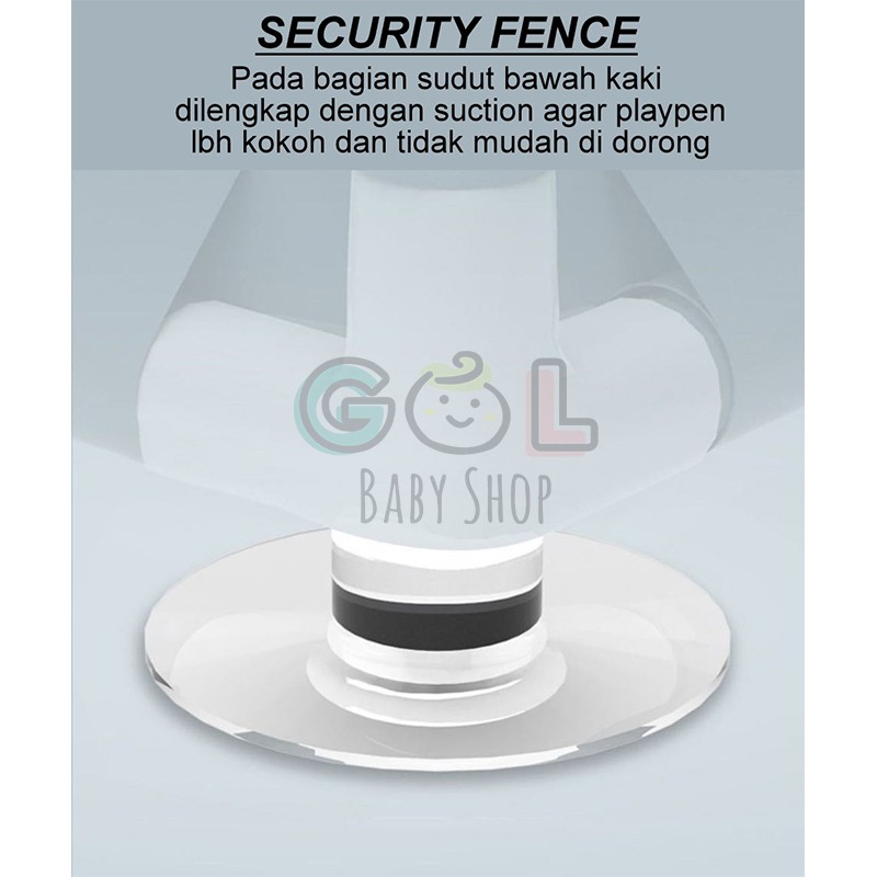 baby playpen Kolam Mandi Bola Anak keranjang mandi bola Pagar Anak Keselamatan Barrier bumper