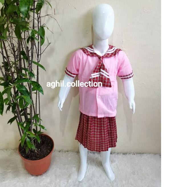 SHOPEE»  SERAGAM SEKOLAH KOTAK-KOTAK PAUD/TK ✩