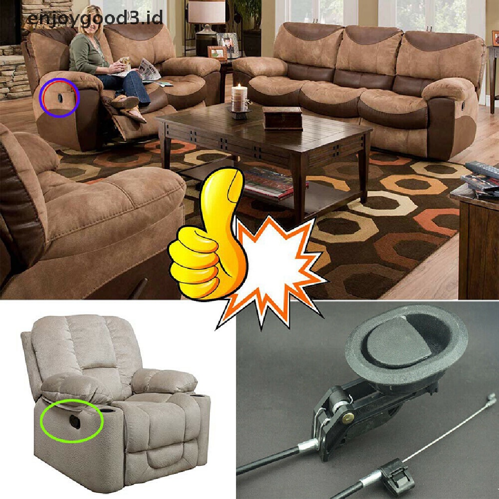 Handle Release Lever Dengan Kabel Untuk Kursi Reclining Dan Sofa