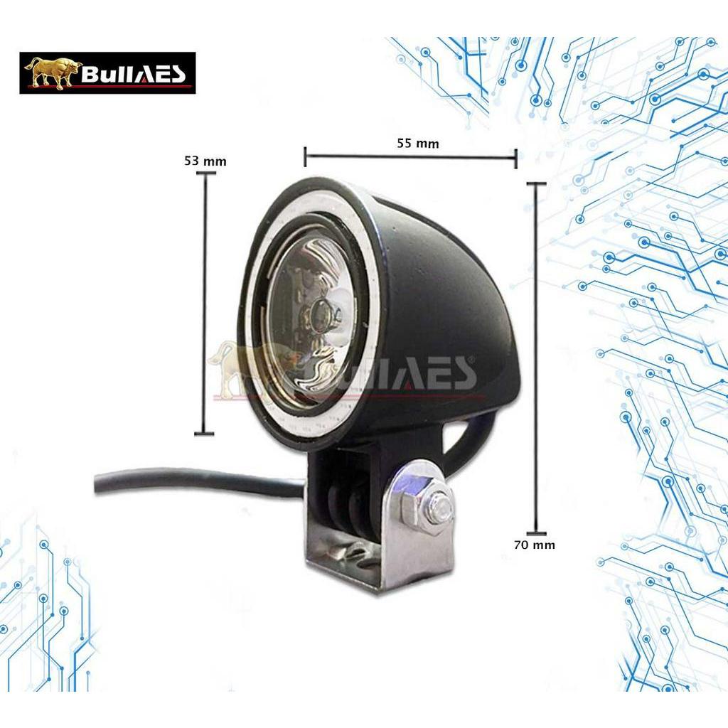 Lampu tembak 1 mata 10 watt angel eye