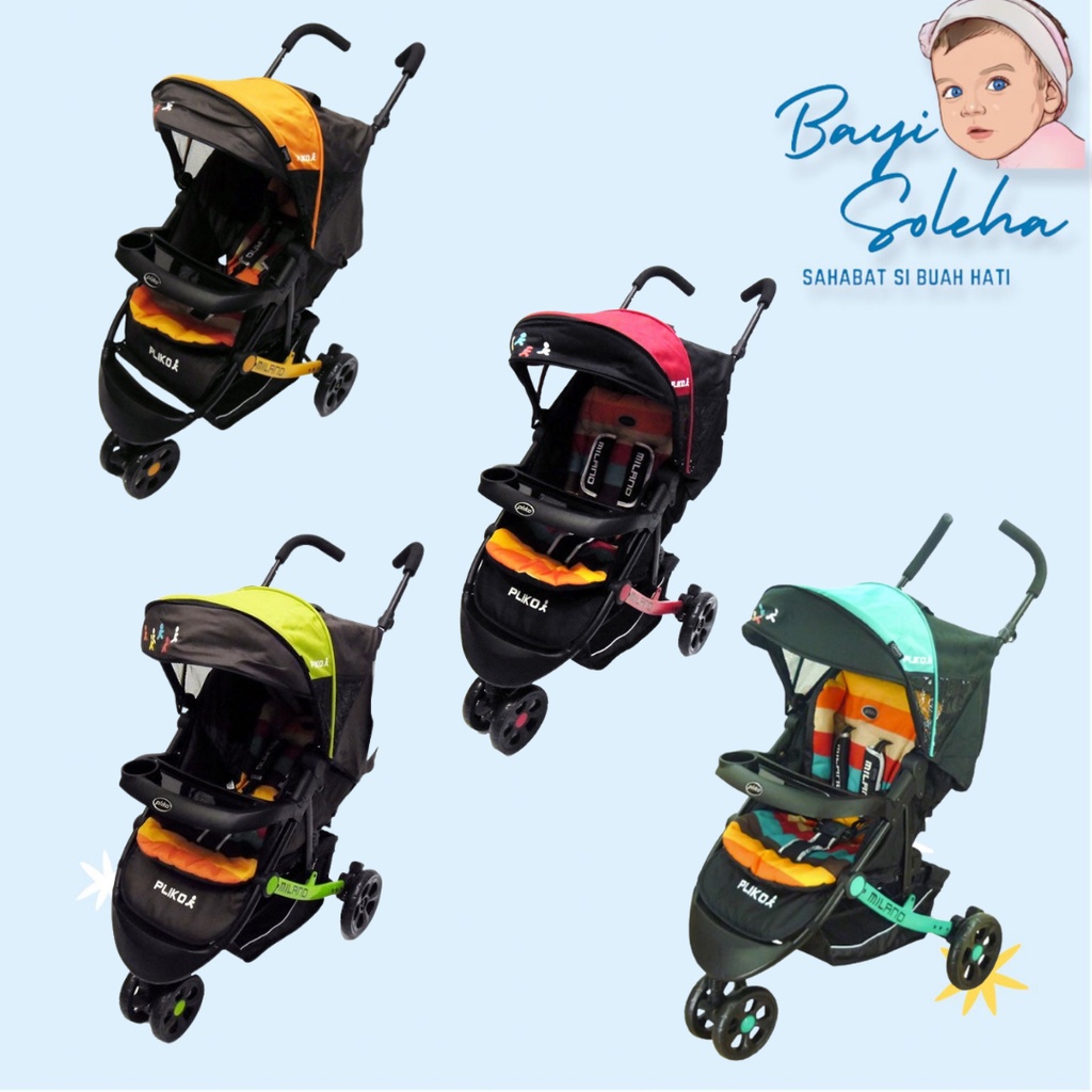 Pliko Stroller Bayi Milano 568
