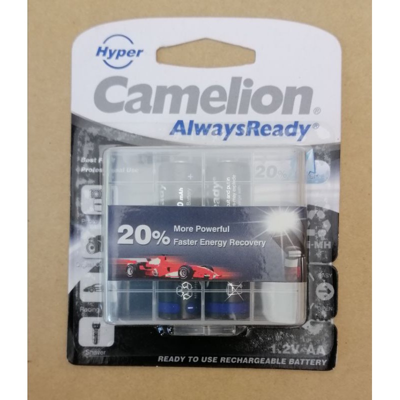 Baterai Rechargeable AA Camelion 2000 Mah isi 2pcs