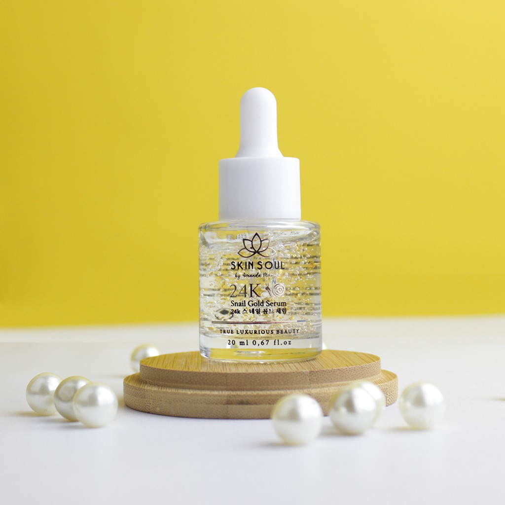 [FREE GIFT] Skin Soul 24k Snail Gold Serum by Amanda Manopo 20 ml