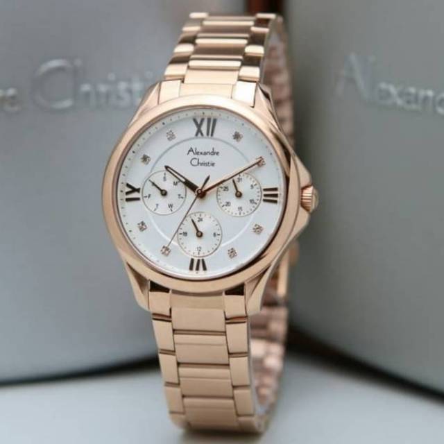 JAM TANGAN WANITA ALEXANDER CHRISTIE 2719 ORIGINAL